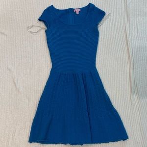Small Lilly Pulitzer Blue Knit Dress
